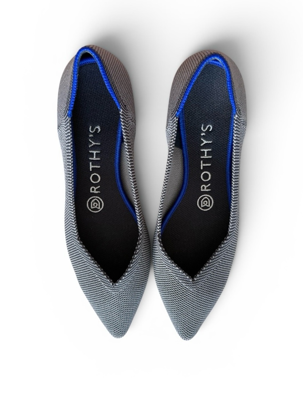 NWOT, Ret. $155, Rothy’s The Point Flats |
Size 6.5 | Gray | Callout